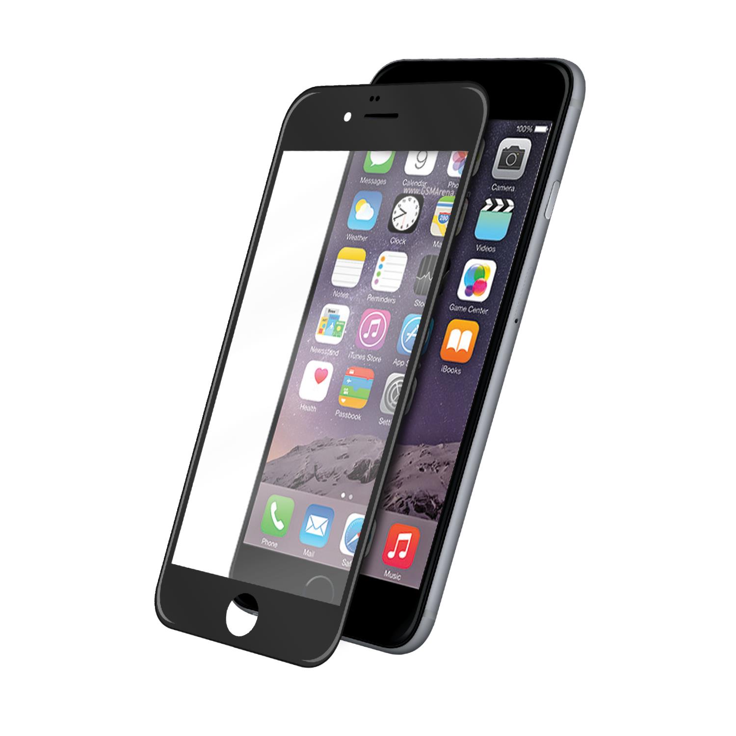 AREA Pellicola protettiva in vetro temperato Area Full Cover per iPhone 7 nero